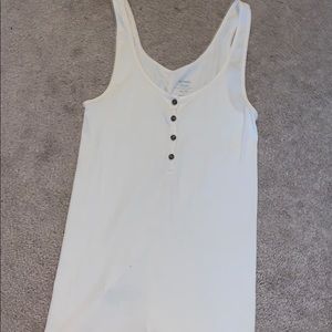 White tank top